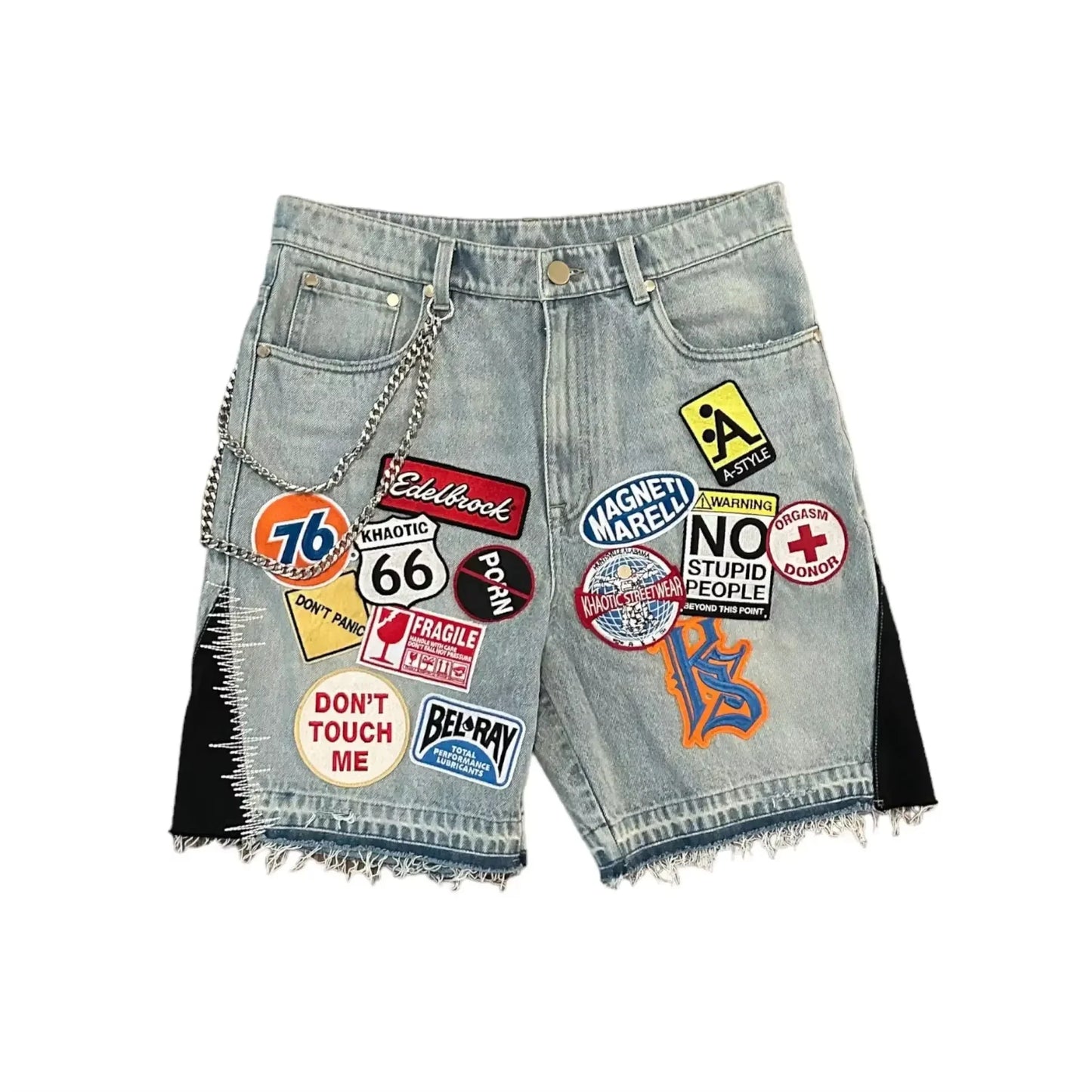 Raw Canvas Embroidered Denim